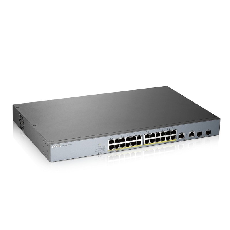 Zyxel GS1350-26HP-EU0101F commutateur réseau Géré L2 Gigabit Ethernet (10/100/1000) Connexion Ethernet, supportant Zyxel GS1350-26HP-EU0101F commutateur réseau Géré L2 Gigabit Ethernet (10/100/1000) Connexion Ethernet, supportant