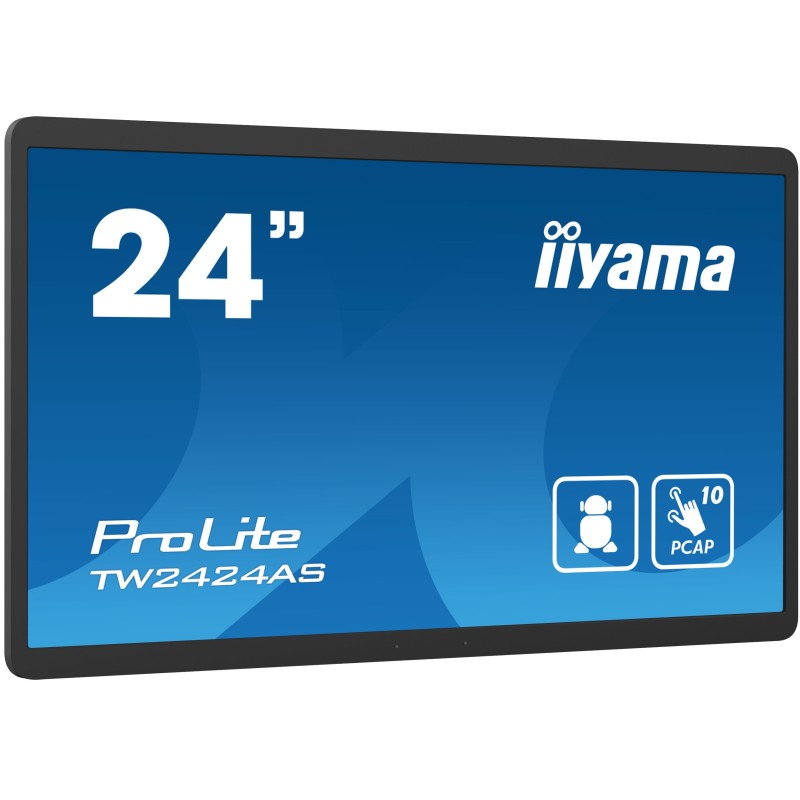 iiyama TW2424AS-B1 Écran d'affichage dynamique Écran plat de signalisation numérique 60,5 cm (23.8") Wifi 250 cd/m² 4K Ultra HD