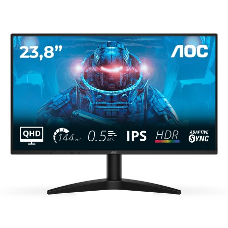 AOC B3 Q24B36X écran plat de PC 60,5 cm (23.8") 2560 x 1440 pixels Quad HD LED Noir
