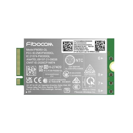 HP 5G Sub-6 Cat 19 WWAN Interne