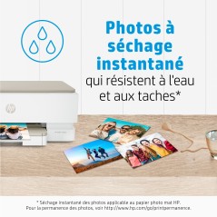 HP Papier photo mat, 180 g m2, 10 x 15 cm (101 x 152 mm), 25 feuilles
