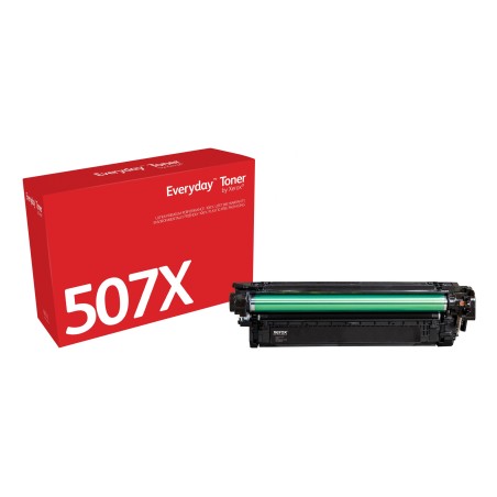 Toner Everyday™ Noir de Xerox compatible avec HP 507X (CE400X), Grande capacité