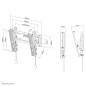 Neomounts NM-W125BLACK Support pour écran mural 10-40" - inclinable Neomounts NM-W125BLACK Support pour écran mural 10-40" - inclinable