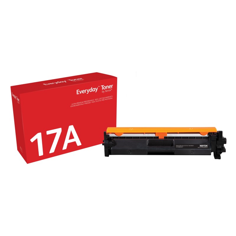 Toner Everyday™ Noir de Xerox compatible avec HP 17A (CF217A), Capacité standard Toner Everyday™ Noir de Xerox compatible avec HP 17A (CF217A), Capacité standard
