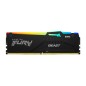 Kingston Technology FURY Beast 16 Go 5600 MT/s DDR5 CL40 DIMM (Kits de 2) RGB