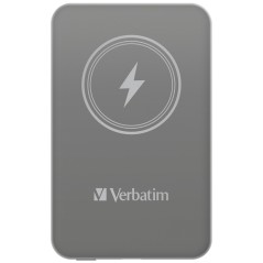Verbatim Charge 'n' Go Lithium Polymère (LiPo) 5000 mAh Recharge sans fil Gris