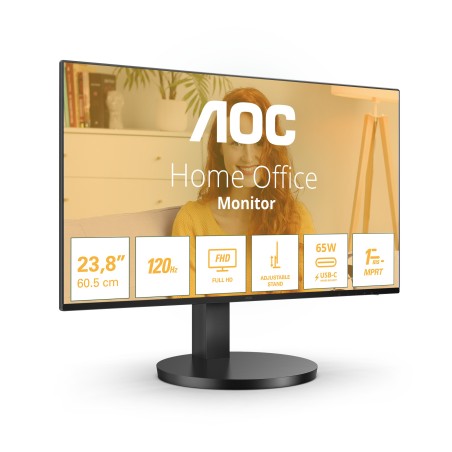 AOC B3 27B3CF2 écran plat de PC 68,6 cm (27") 1920 x 1080 pixels Full HD LED Noir