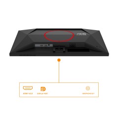 AOC G4 Q24G4RE écran plat de PC 60,5 cm (23.8") 2560 x 1440 pixels Quad HD LED Noir, Rouge