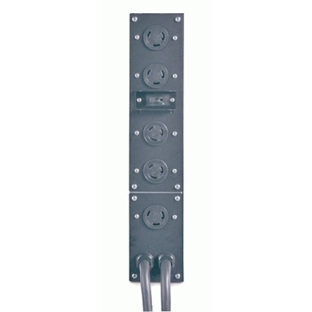 APC Service Bypass Panel - 200/208/240V unité de distribution d'énergie Noir