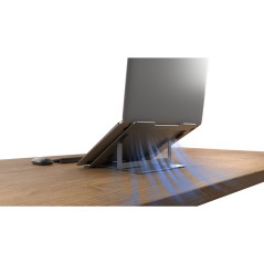 Kensington Rehausseur Easy Riser Aluminium pour ordinateur portable