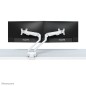 Neomounts FPMA-D750DWHITE2 Support d'écran à fixer 10-32" - ressort à gaz - Topfix - arrêt 180°