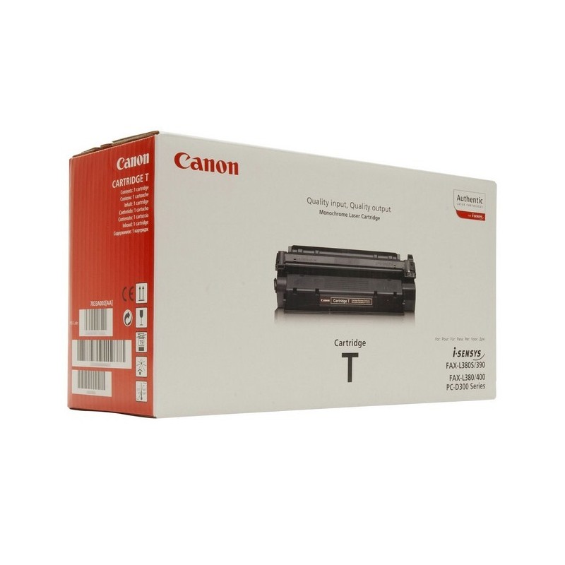 Canon Toner T Cartouche de toner 1 pièce(s) Original Noir Canon Toner T Cartouche de toner 1 pièce(s) Original Noir