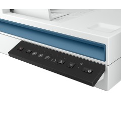 HP ScanJet Pro 2600 f1 Scanner à plat A4 avec chargeur automatique, jusqu’à 25 ppm 50 ipm, 600 x 600 DPI