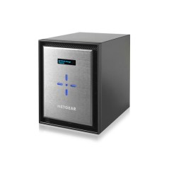 NETGEAR ReadyNAS 626X NAS Mini Tower Intel® Xeon® D D-1521 8 Go DDR4 36 To SSD Noir, Argent
