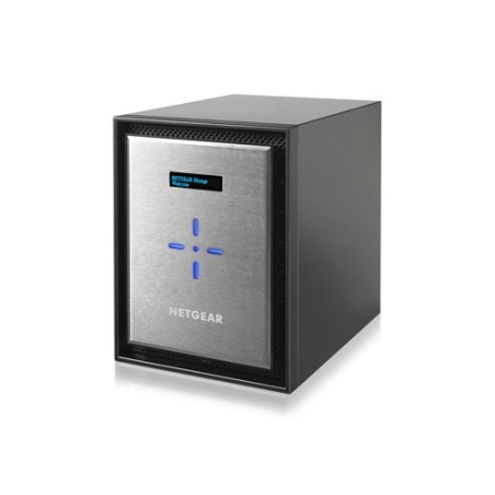 NETGEAR ReadyNAS 626X NAS Mini Tower Intel® Xeon® D D-1521 8 Go DDR4 36 To SSD Noir, Argent