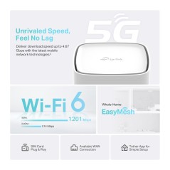 TP-Link Archer NX210 routeur sans fil Gigabit Ethernet Bi-bande (2,4 GHz   5 GHz) 5G Blanc