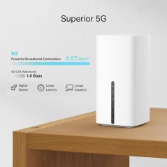 TP-Link Archer NX210 routeur sans fil Gigabit Ethernet Bi-bande (2,4 GHz   5 GHz) 5G Blanc