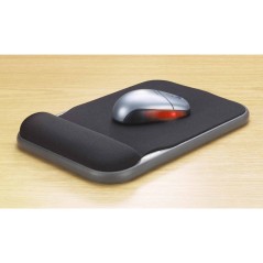 Kensington Tapis de souris en gel réglable en hauteur coloris noir