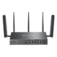TP-Link Omada ER706WP-4G routeur sans fil Gigabit Ethernet Bi-bande (2,4 GHz 5 GHz) Noir