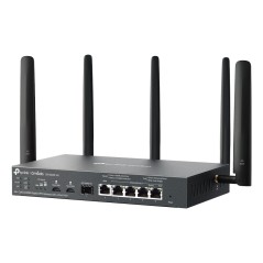 TP-Link Omada ER706WP-4G routeur sans fil Gigabit Ethernet Bi-bande (2,4 GHz   5 GHz) Noir