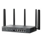 TP-Link Omada ER706WP-4G routeur sans fil Gigabit Ethernet Bi-bande (2,4 GHz / 5 GHz) Noir
