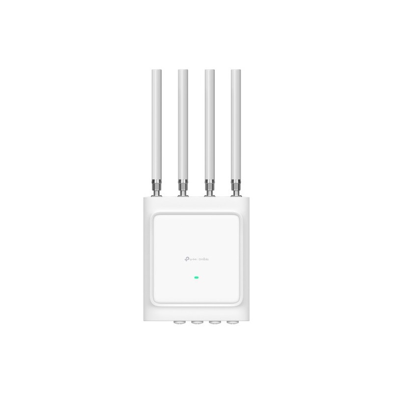TP-Link Omada EAP668 Outdoor HD 3500 Mbit/s Blanc Connexion Ethernet, supportant l'alimentation via ce port (PoE)