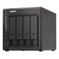 QNAP TS-453E NAS Tower Intel® Celeron® J6412 8 Go 0 To QNAP QTS Noir