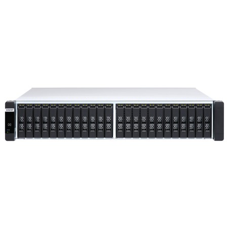 QNAP ES2486dc NAS Rack (2 U) Intel® Xeon® D D-2142IT 96 Go DDR4 0 To QNAP Enterprise System Noir