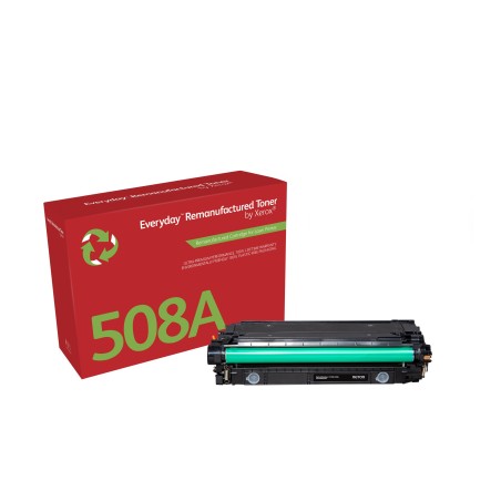 Toner remanufacturé Noir Everyday™ de Xerox compatible avec HP 508A (CF360A), Capacité standard