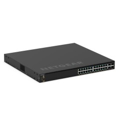 NETGEAR GSM4328 Géré L3 Gigabit Ethernet (10/100/1000) Connexion Ethernet, supportant l'alimentation via ce port (PoE) 1U Noir