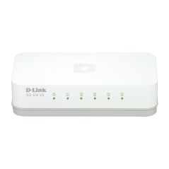 D-Link GO-SW-5E E commutateur réseau Non-géré Fast Ethernet (10 100) Blanc