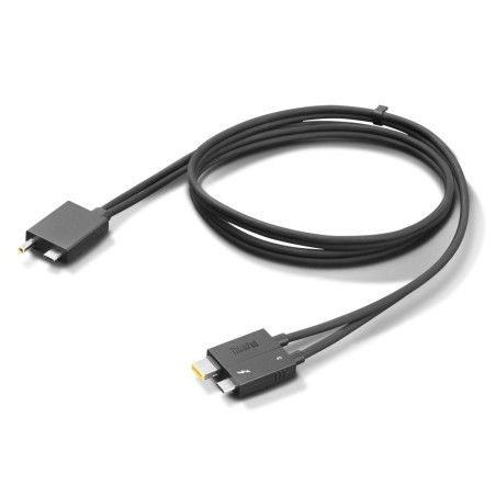 Lenovo 4X91K16970 Câble Thunderbolt 0,7 m 40 Gbit s Noir