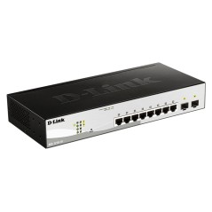 D-Link DGS-1210-10 commutateur réseau Géré L2 Gigabit Ethernet (10/100/1000) 1U Noir, Gris