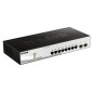 D-Link DGS-1210-10 commutateur réseau Géré L2 Gigabit Ethernet (10/100/1000) 1U Noir, Gris