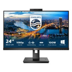 Philips B Line 243B1JH/00 écran plat de PC 60,5 cm (23.8") 1920 x 1080 pixels Full HD LCD Noir