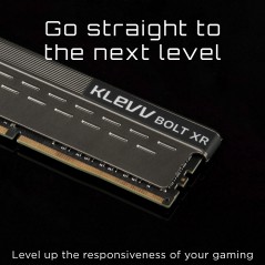 Klevv BOLT XR 8GB 4000MHz Gaming Memory DDR4-RAM XMP 2.0 Non-RGB Extreme Performance Overclocking module de mémoire 8 Go 1 x 8