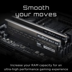 Klevv BOLT XR 8GB 4000MHz Gaming Memory DDR4-RAM XMP 2.0 Non-RGB Extreme Performance Overclocking module de mémoire 8 Go 1 x 8
