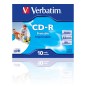 Verbatim CD-R AZO Wide Inkjet Printable 700 Mo 52x 10 pièce(s) Verbatim CD-R AZO Wide Inkjet Printable 700 Mo 52x 10 pièce(s)