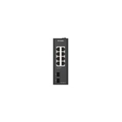 D-Link DIS-100G-10 commutateur réseau Non-géré L2 Gigabit Ethernet (10 100 1000) DIN rail Noir