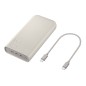 Samsung EB-P4520XUEGEU banque d'alimentation électrique 20000 mAh Beige Samsung EB-P4520XUEGEU banque d'alimentation électrique 20000 mAh Beige