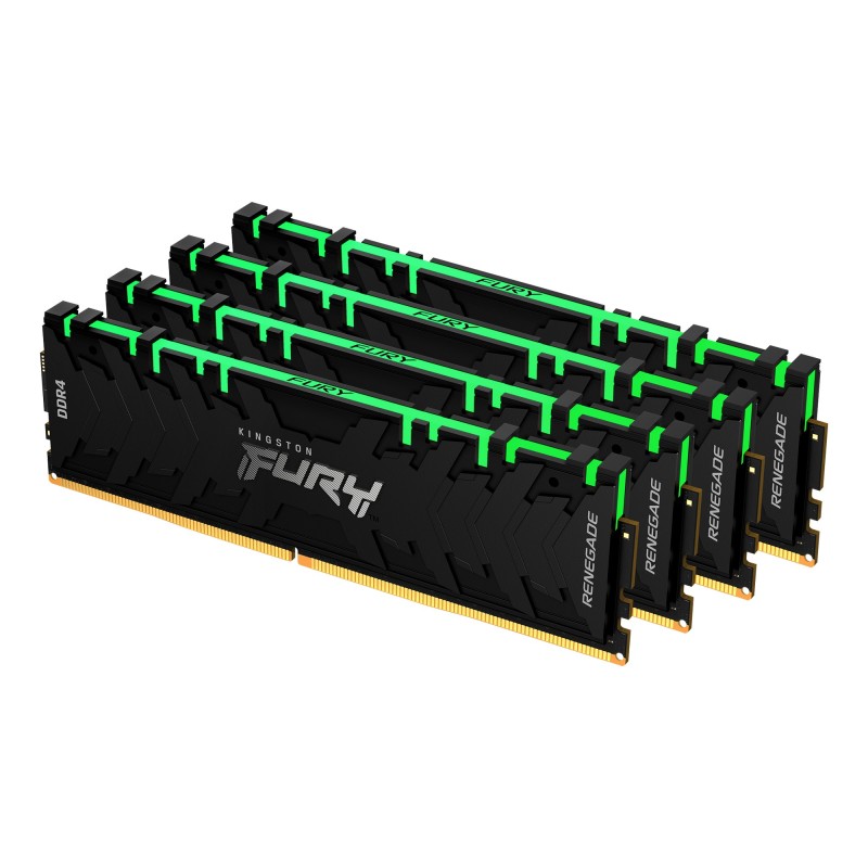 Kingston Technology FURY Renegade RGB module de mémoire 32 Go 4 x 8 Go DDR4 3200 MT/s 288-pin DIMM
