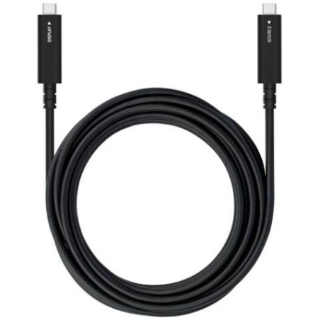 Sharp 100016091 câble USB USB 2.0 5 m USB C 8,1 Gbit s 60 W Noir