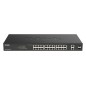 D-Link DGS-1100-26MPV2/B Géré L2 Gigabit Ethernet (10/100/1000) Connexion Ethernet, supportant l'alimentation via ce port (PoE) D-Link DGS-1100-26MPV2/B Géré L2 Gigabit Ethernet (10/100/1000) Connexion Ethernet, supportant l'alimentation via ce port (PoE)
