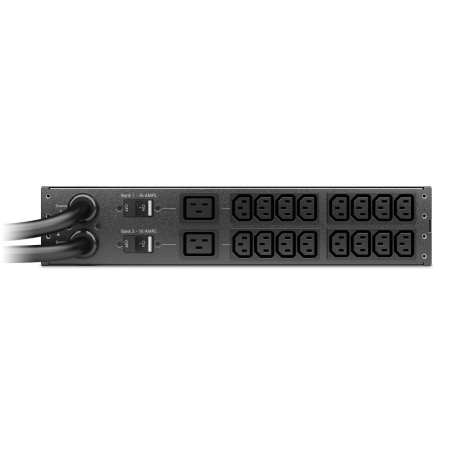 APC Rack ATS, 230V, 32A, entrée IEC 309, 16 sorties C13, 2 sorties C19