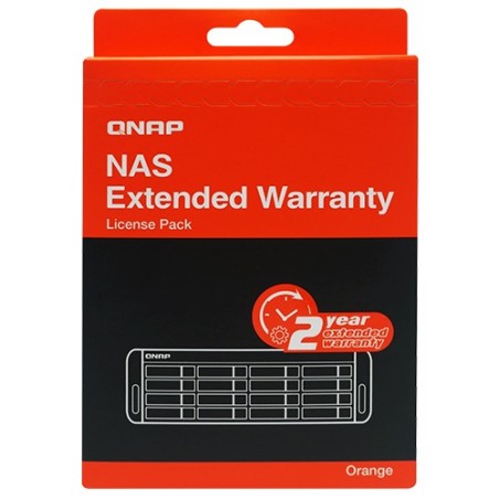 QNAP LIC-NAS-EXTW-ORANGE-2Y extension de garantie et support 2 année(s)