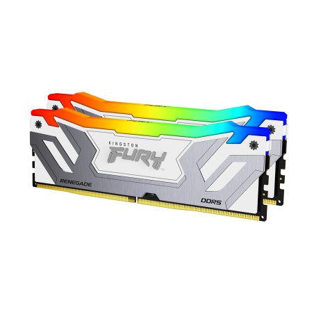 Kingston Technology FURY 48GB 8800MT/s DDR5 CL42 CUDIMM (Kit de 2) Renegade RGB Blanc
