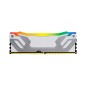 Kingston Technology FURY 48GB 8800MT/s DDR5 CL42 CUDIMM (Kit de 2) Renegade RGB Blanc