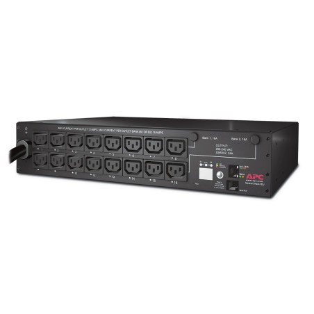 APC Netshelter - Bandeau de prises commutées rackable - 2U 30A 208V (16)c - Professionnels