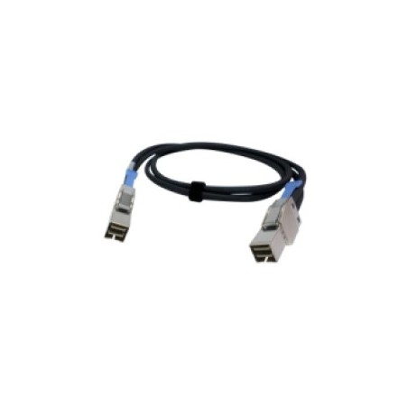 QNAP CAB-SAS05M-8644 câble Serial Attached SCSI (SAS) 0,5 m Noir
