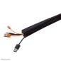 Neomounts NS-CS200BLACK Cache-câble - pour 8-10 câbles - universelle Neomounts NS-CS200BLACK Cache-câble - pour 8-10 câbles - universelle